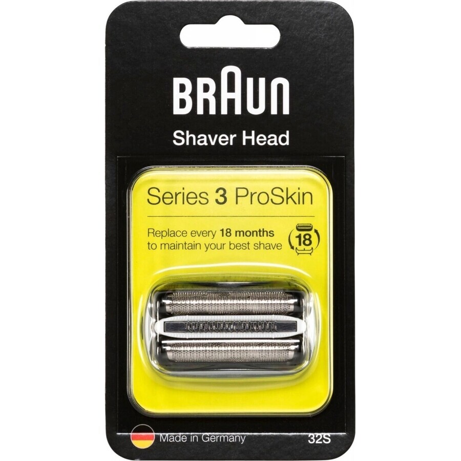 BRAUN CombiPack Series3 - 32S - cuchillas de recambio 1×1 ud, cuchillas de recambio