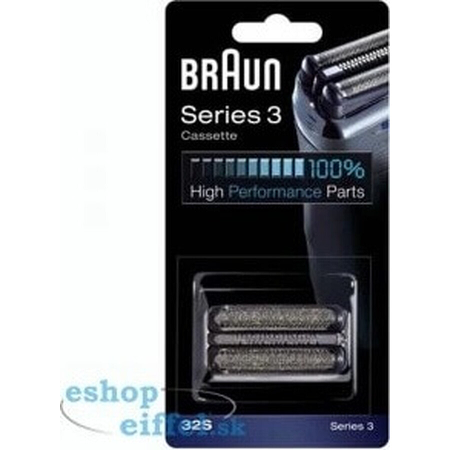 BRAUN CombiPack Series3 - 32S - cuchillas de recambio 1×1 ud, cuchillas de recambio