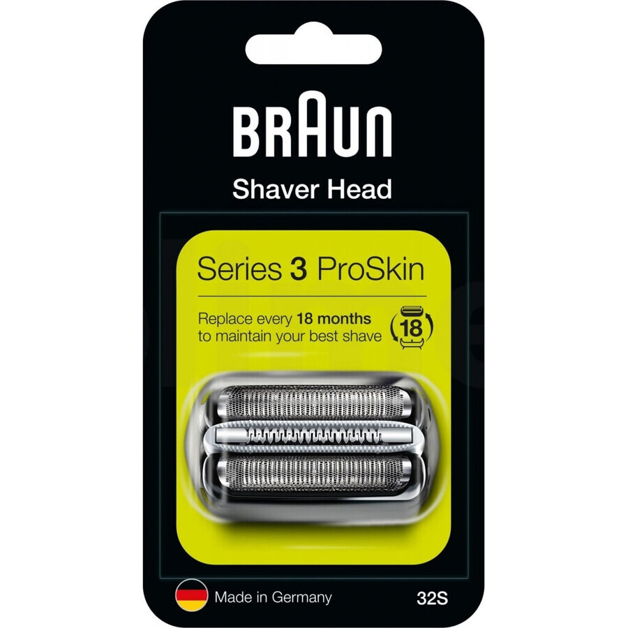 BRAUN CombiPack Series3 - 32S - cuchillas de recambio 1×1 ud, cuchillas de recambio