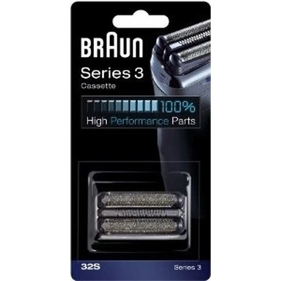 BRAUN CombiPack Series3 - 32S - cuchillas de recambio 1×1 ud, cuchillas de recambio