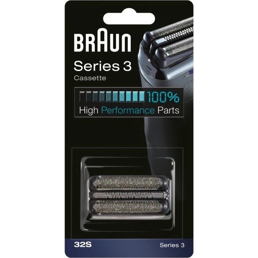 BRAUN CombiPack Series3 - 32S - cuchillas de recambio 1×1 ud, cuchillas de recambio