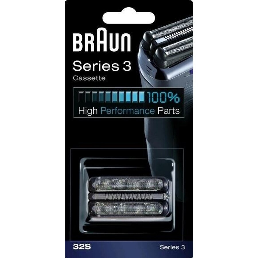 BRAUN CombiPack Series3 - 32S - cuchillas de recambio 1×1 ud, cuchillas de recambio