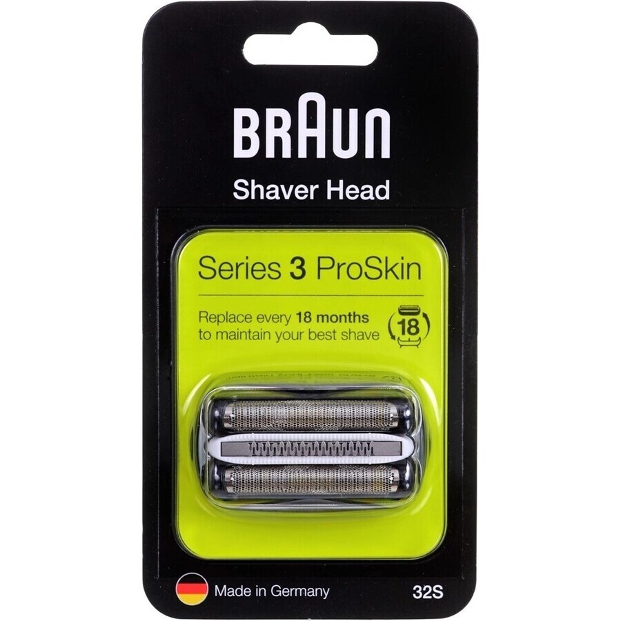 BRAUN CombiPack Series3 - 32S - cuchillas de recambio 1×1 ud, cuchillas de recambio