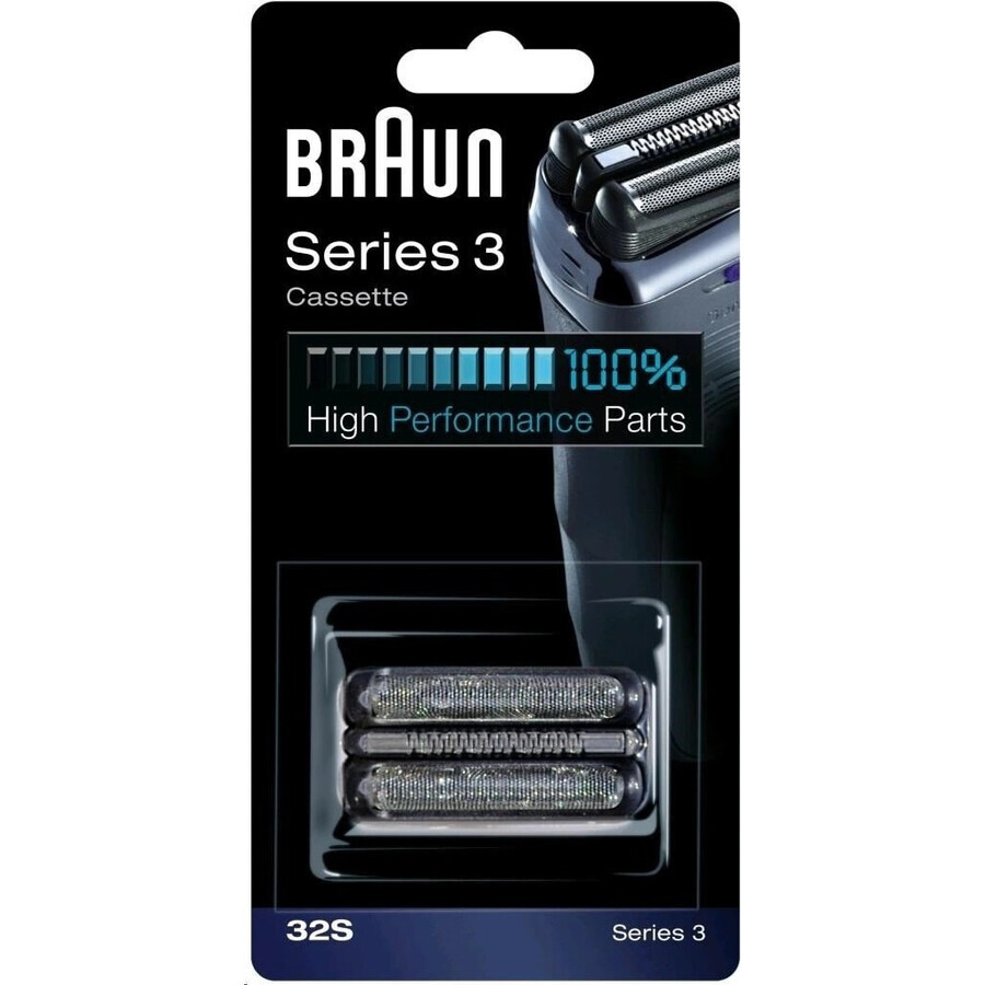 BRAUN CombiPack Series3 - 32S - cuchillas de recambio 1×1 ud, cuchillas de recambio