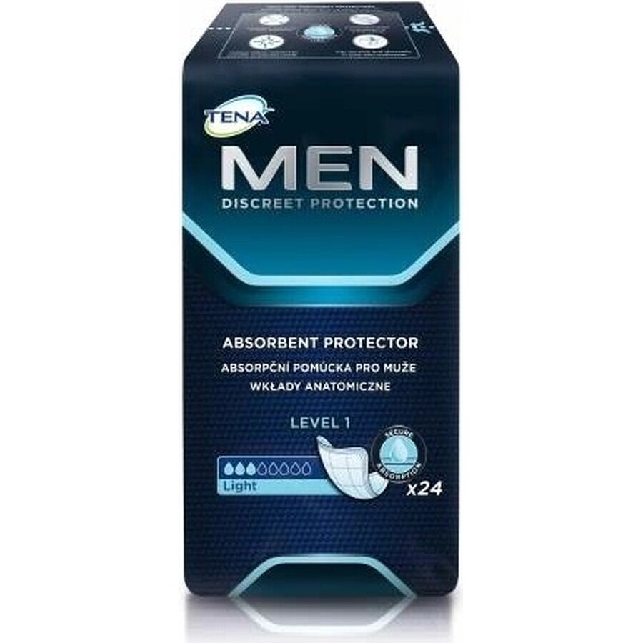 TENA Men Level 1 1×24 incontinence pads for men