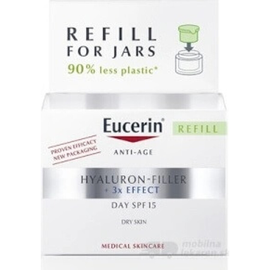 Eucerin HYALURON-FILLER+3xEFFECT Crema de Día REFILL 1×50 ml