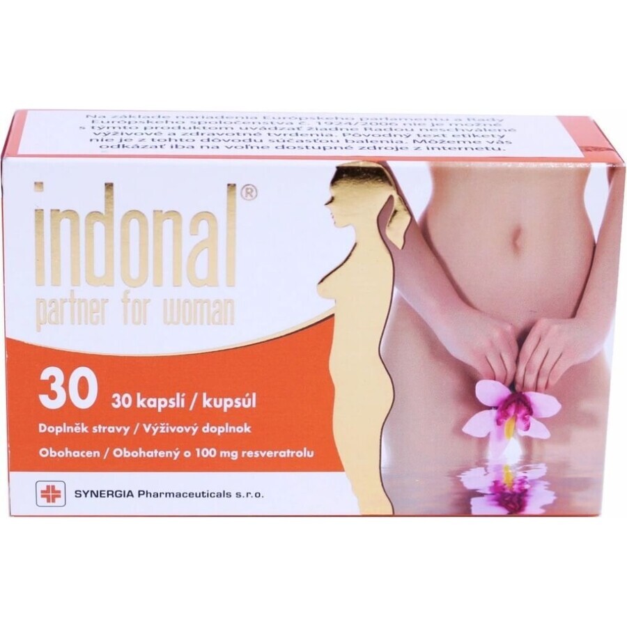 Indonal mujer 1×30 cps, complemento alimenticio