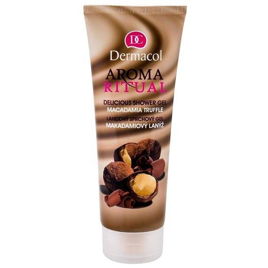 Dermacol Aroma Ritual Macadamia Truffle Shower Gel 1×250 ml, walnut flavored