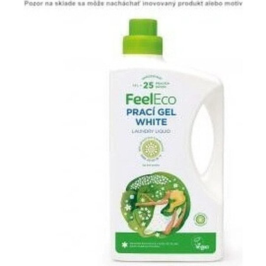 Feel Eco White Laundry Gel 1×1500 ml per il bucato bianco