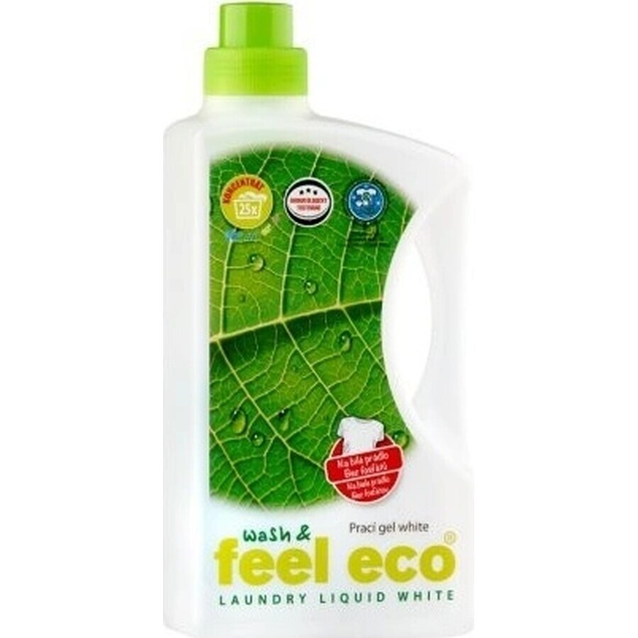 Feel Eco White Laundry Gel 1×1500 ml per il bucato bianco