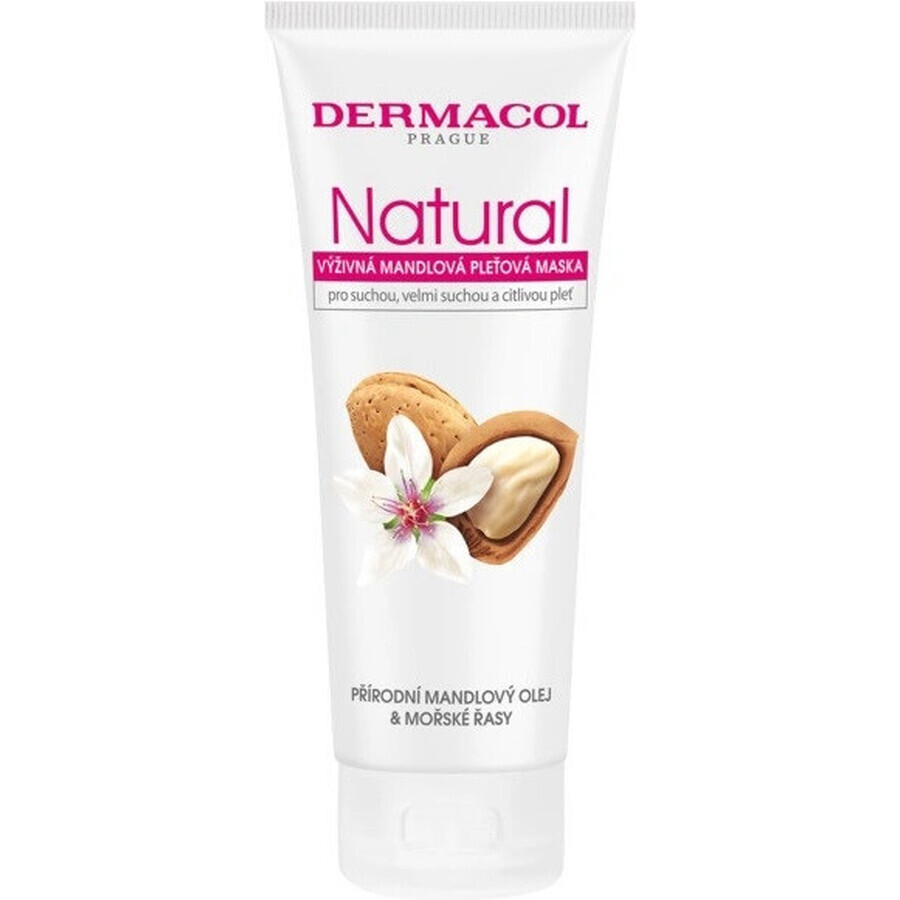 Dermacol NATURAL NATURAL Nourishing Almond Face Mask 1×100 ml, face mask