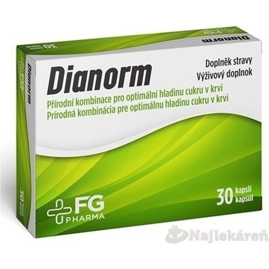 DIANORM 1×30 cps, integratore alimentare