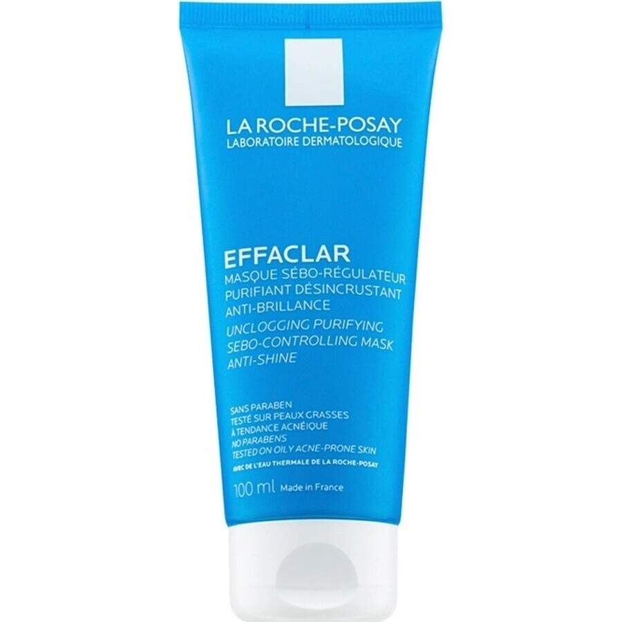 LA ROCHE-POSAY Confused cleansing mask for sebum control and pore unclogging 100 ml 1×100 ml, cleansing mask