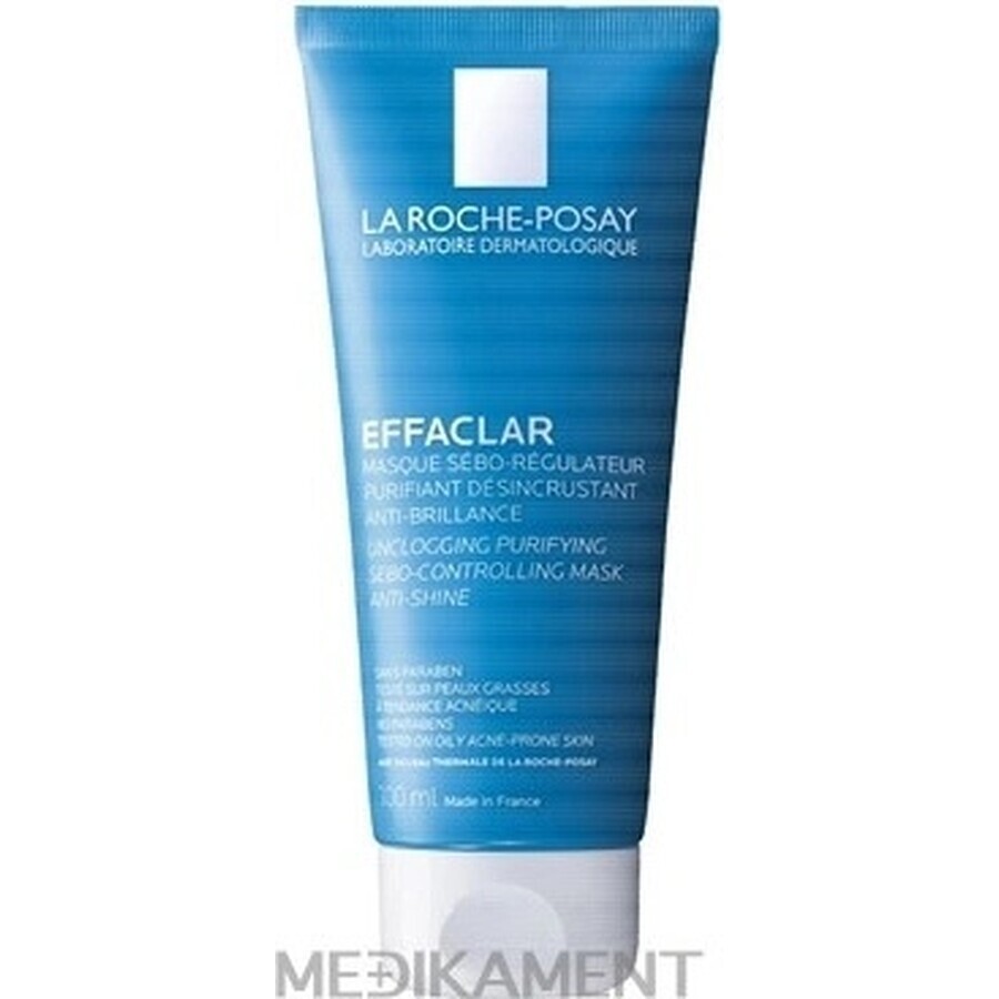 LA ROCHE-POSAY Confused cleansing mask for sebum control and pore unclogging 100 ml 1×100 ml, cleansing mask