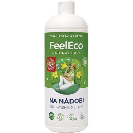 Feel Eco Dishwashing Liquid Cucumber 1×1000 ml, detersivo per piatti