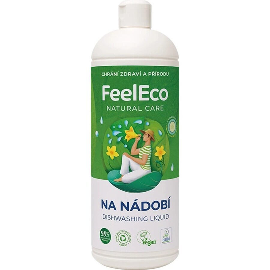 Feel Eco Dishwashing Liquid Cucumber 1×1000 ml, detersivo per piatti