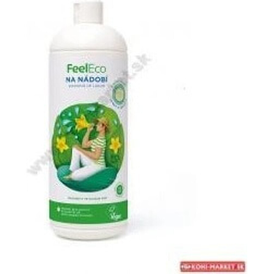 Feel Eco Dishwashing Liquid Cucumber 1×1000 ml, detersivo per piatti