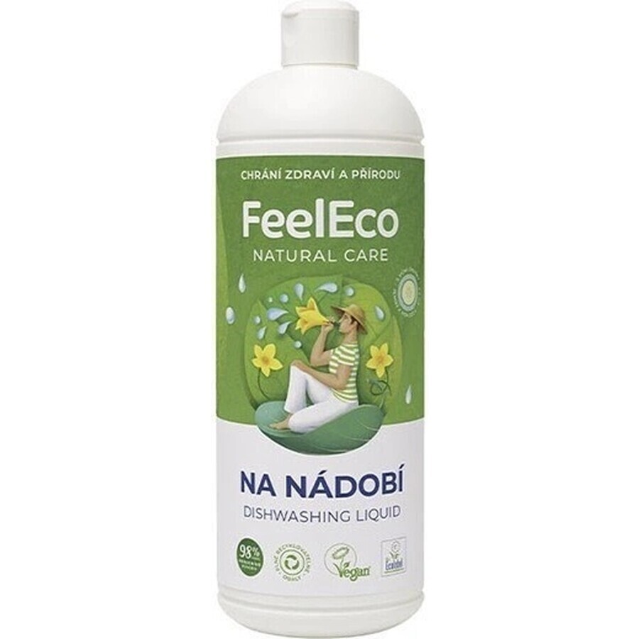 Feel Eco Dishwashing Liquid Cucumber 1×1000 ml, detersivo per piatti