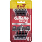 Gillette Blue3 Nitro 6+2 pezzi 1×9 pezzi