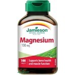 JAMIESON MAGNESIO 100 mg 1×100 tbl, magnesio