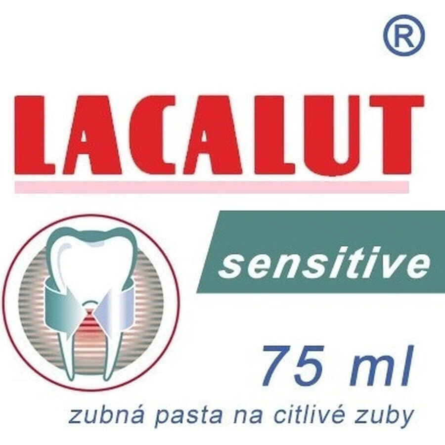 LACALUT SENSITIVE TOOTH Pâte pour dents sensibles 1×75 ml, pâte