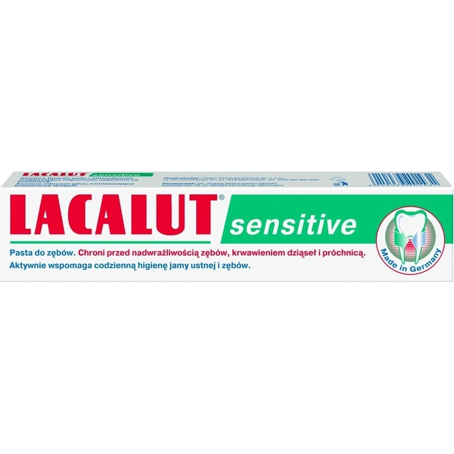 LACALUT SENSITIVE TOOTH Pâte pour dents sensibles 1×75 ml, pâte