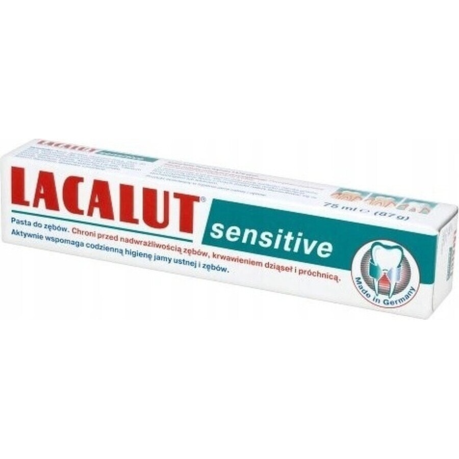 LACALUT SENSITIVE TOOTH Pâte pour dents sensibles 1×75 ml, pâte