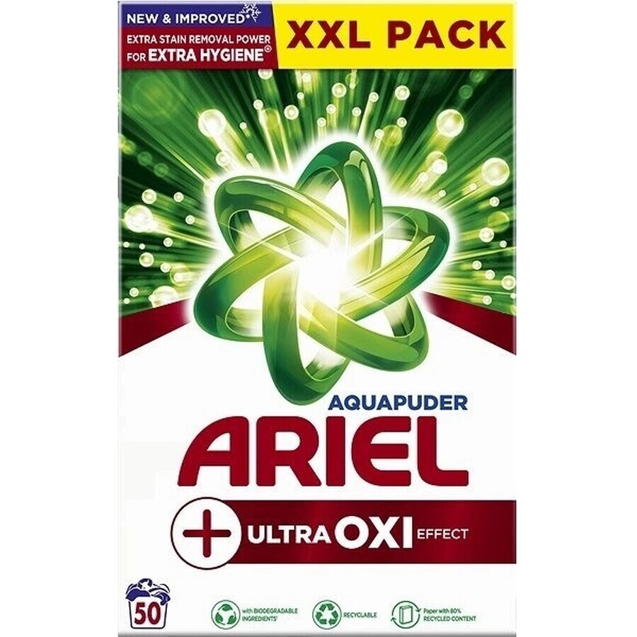 Ariel polvere 2,75kg/50PD Ultra Oxi Effect 1×2,75kg polvere