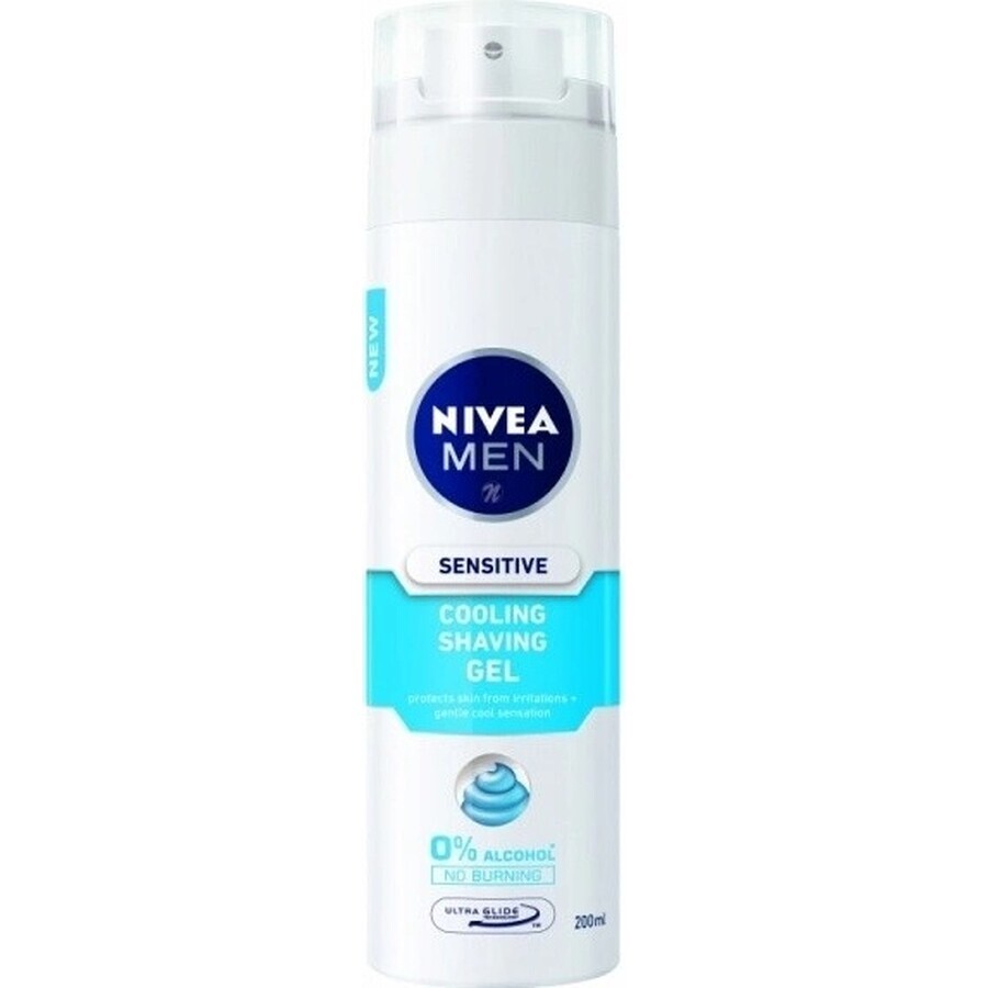 NIVEA MEN Sensitiv Kühlend 1×200 ml, Gel