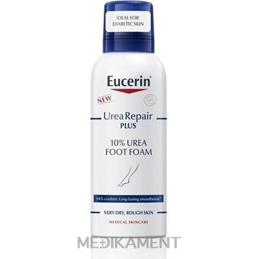 Eucerin UreaRepair PLUS Foot Foam 1×150 ml, mousse pour les pieds