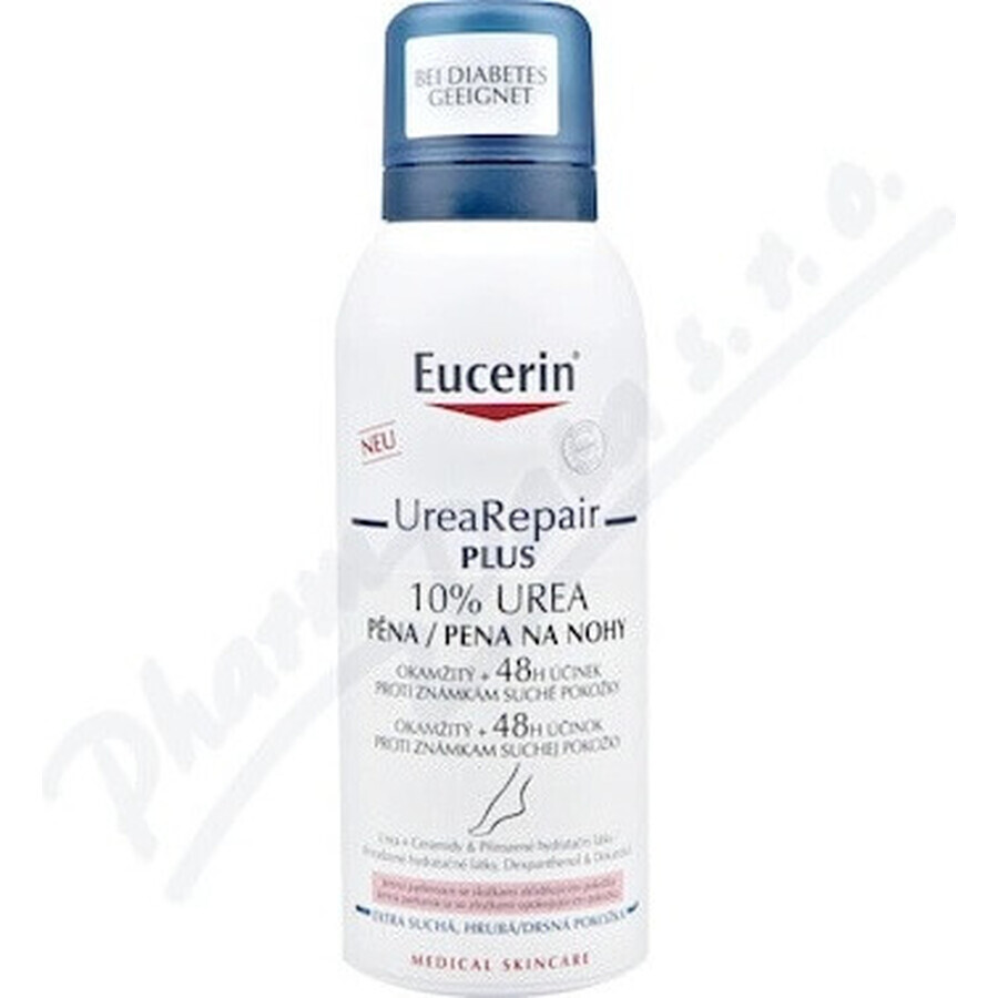 Eucerin UreaRepair PLUS Foot Foam 1×150 ml, mousse pour les pieds