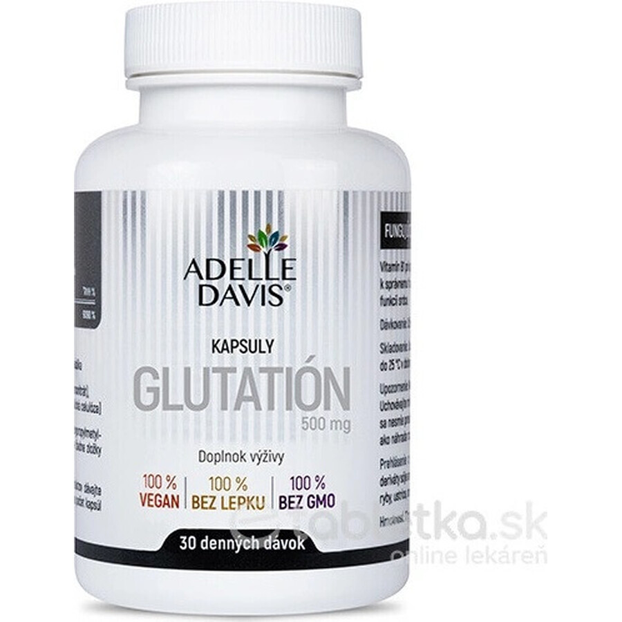 Adelle Davis GLUTATION 1×60 pcs, cps (30 doses journalières)