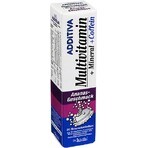 ADITIVO MULTIVITAMIN + Mineral, Cafeína, Piña 1×20 tbl, comprimidos efervescentes