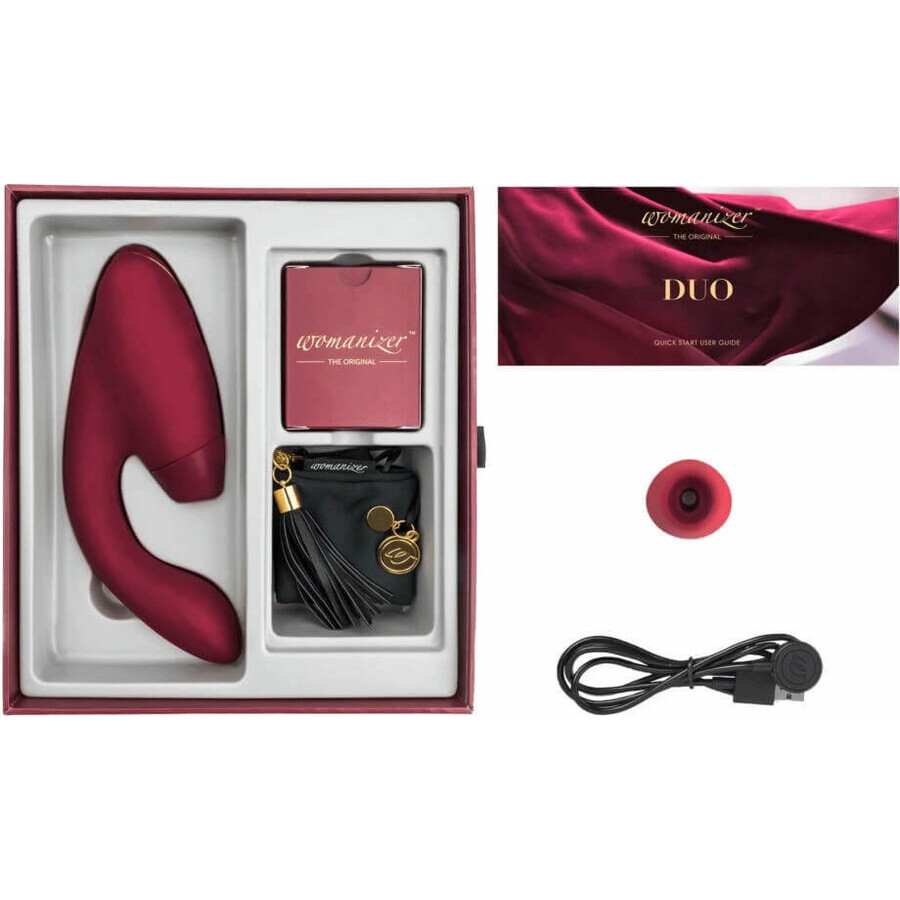 Womanizer DUO BLUEBERRY 1×1 BLUEBERRY DUO 1×1 pc, estimulador de clítoris