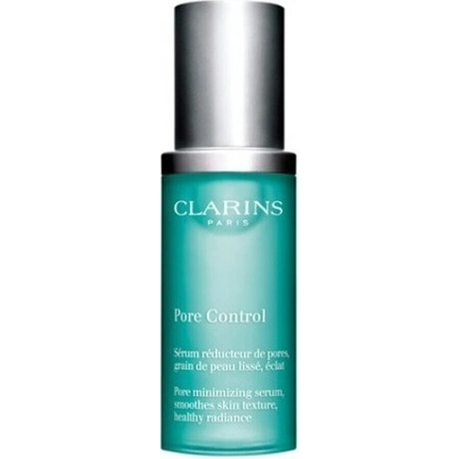 Clarins Pore Control Suero Facial Alisante y Luminoso poros dilatados 1×30 ml, Suero Facial, Suero Facial