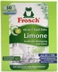 Frosch ECO Pastiglie per lavastoviglie tutto in 1 Limone 1&#215;50 pz, pastiglie per lavastoviglie