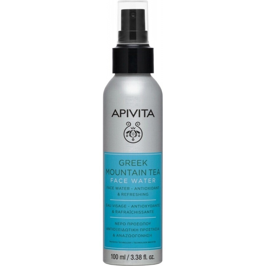 APIVITA Agua facial con té griego de montaña, 100 ml 1×100 ml loción