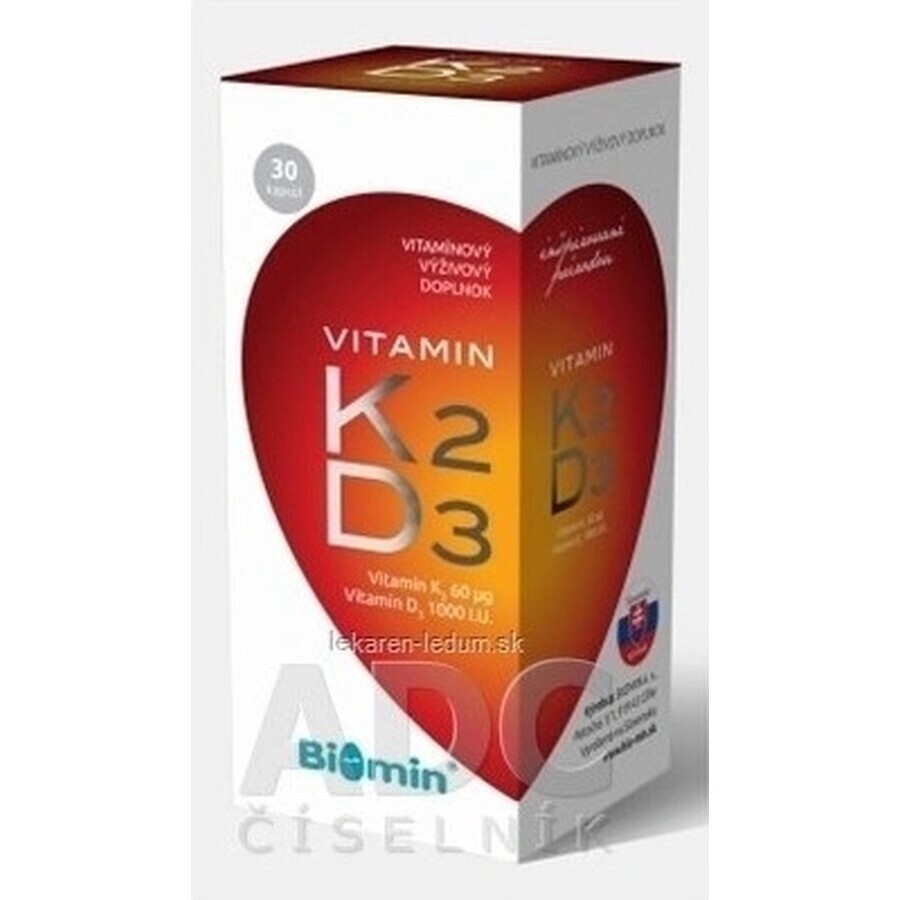 Biomin VITAMIN K2 + D3 PROTECT cps 1x30 Stück