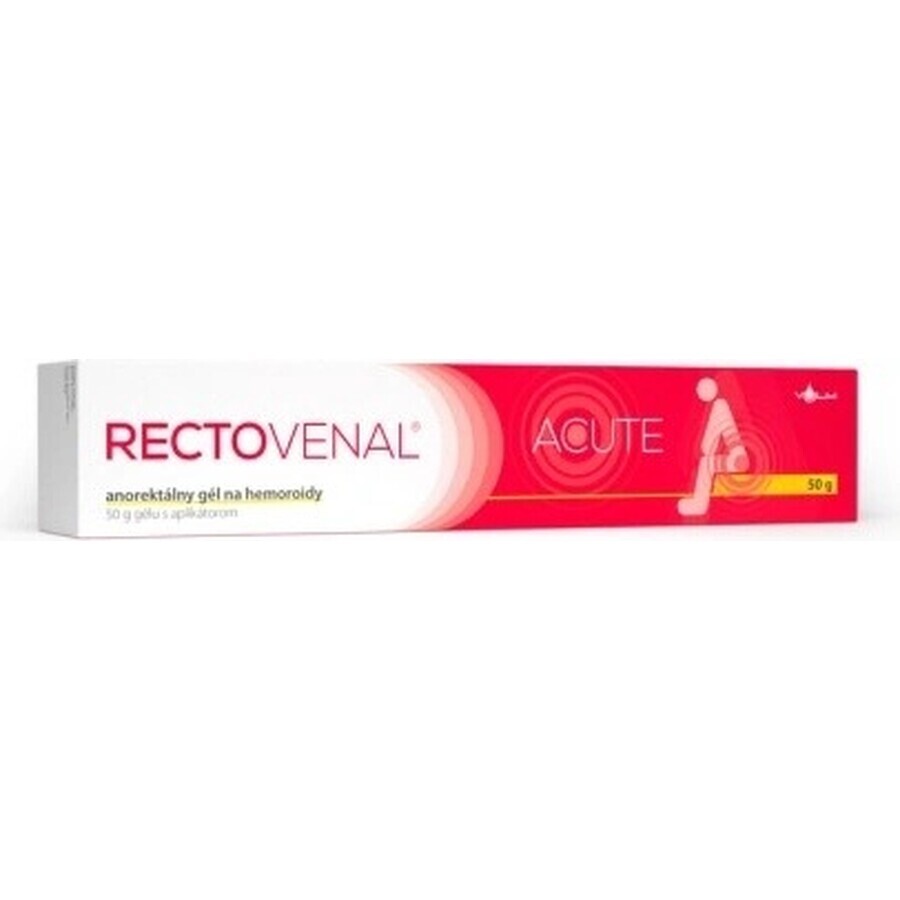 RECTOVENAL ACUTE 1×20 g, anorectal gel for hemorrhoids