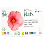 ECO BY NATY Tamponi da donna (18 pezzi) - super 1×18 pezzi