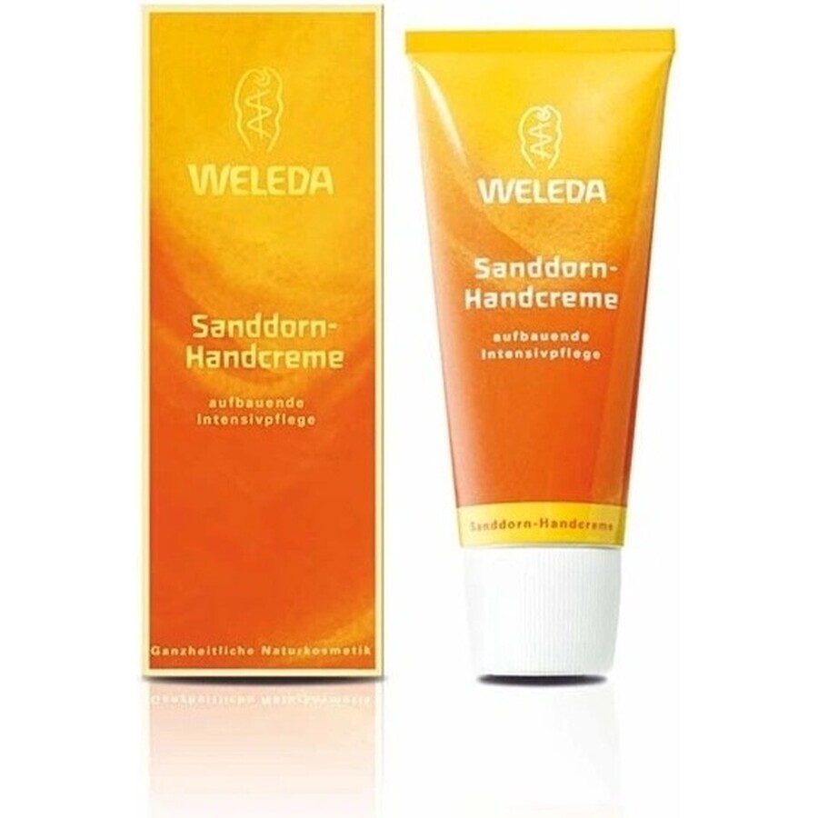 WELEDA Sanddorn-Handcreme 1×50 ml, pflegende Creme