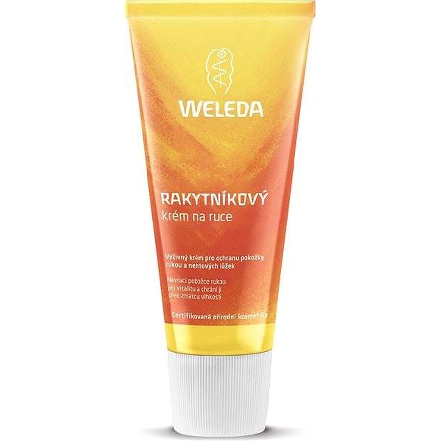 WELEDA Sanddorn-Handcreme 1×50 ml, pflegende Creme