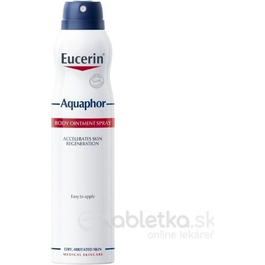 Eucerin Aquaphor Spray Corporal 1×250 ml, piel seca