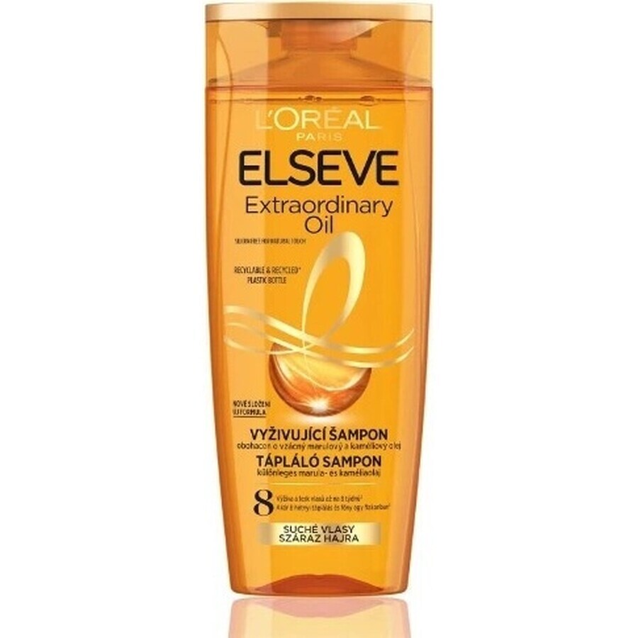 ELSEVE EXTRAORDINALY OIL 1×250 ml, shampooing pour cheveux secs