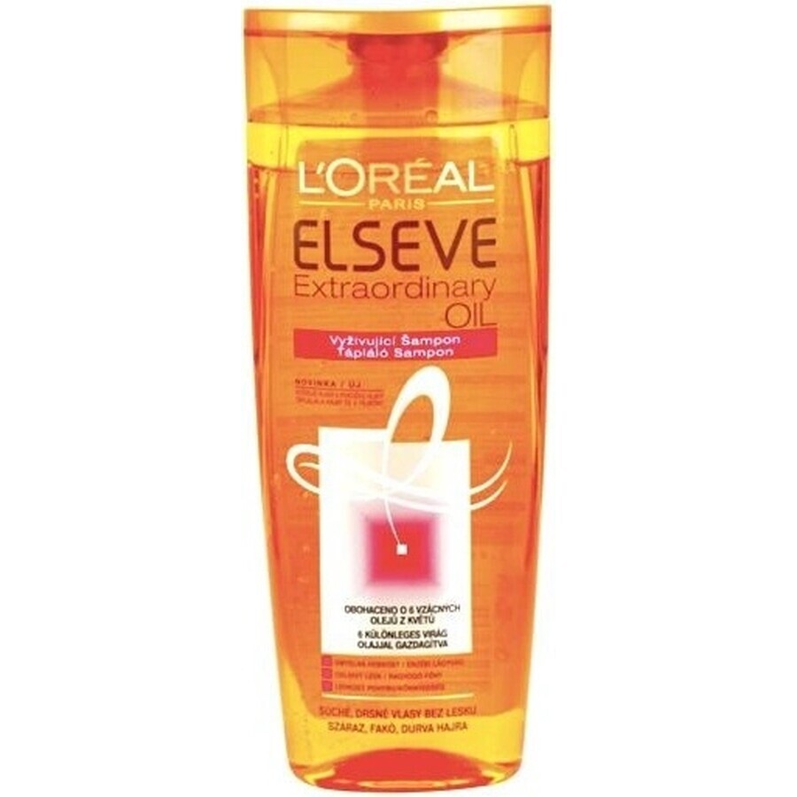 ELSEVE EXTRAORDINALY OIL 1×250 ml, shampooing pour cheveux secs