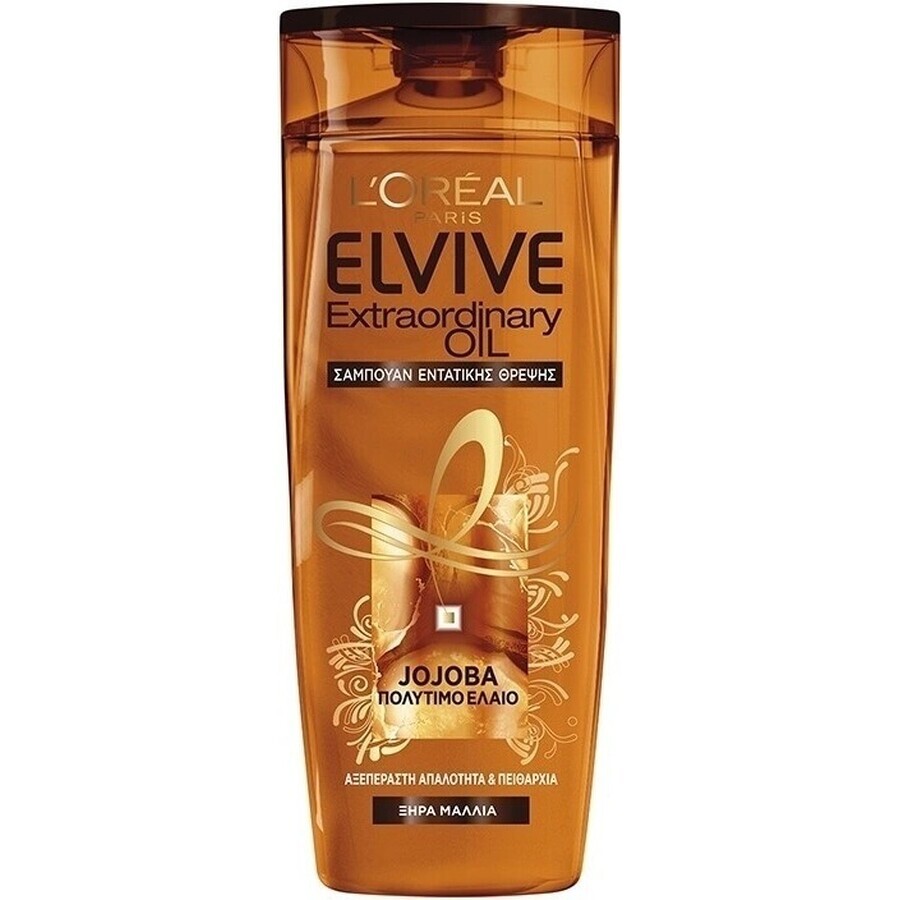 ELSEVE EXTRAORDINALY OIL 1×250 ml, shampooing pour cheveux secs