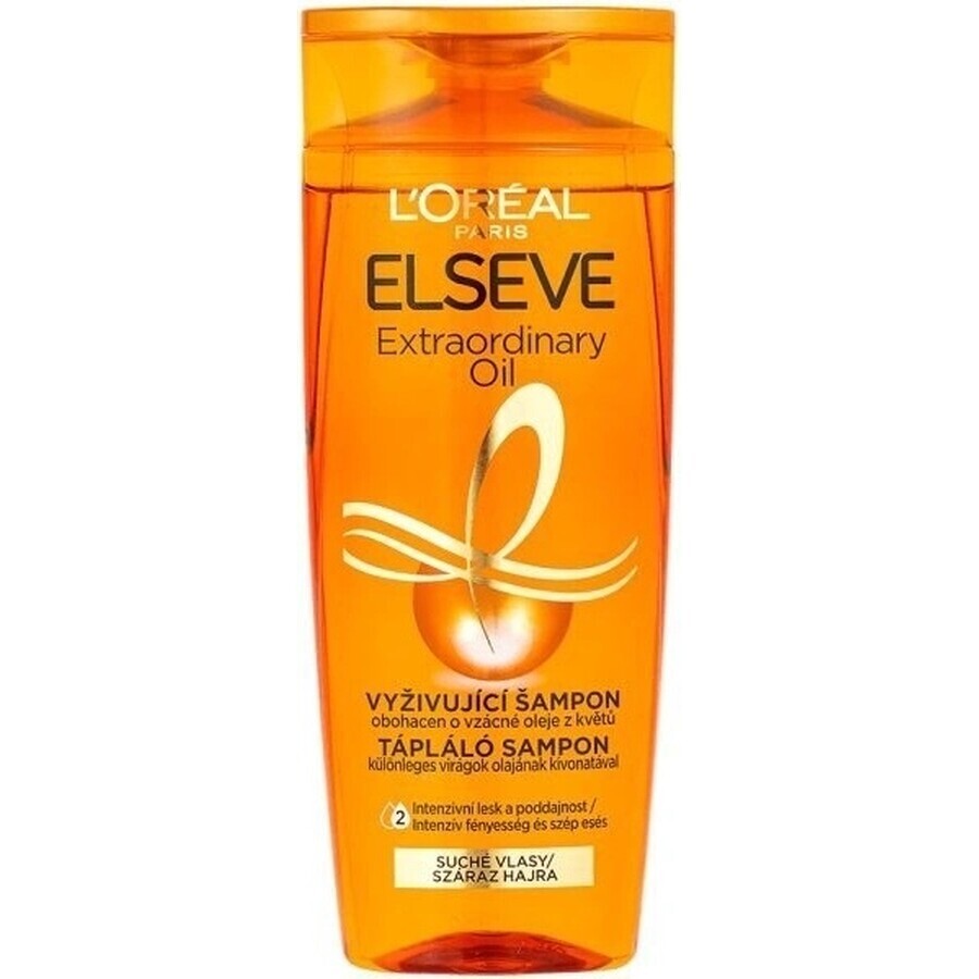 ELSEVE EXTRAORDINALY OIL 1×250 ml, shampooing pour cheveux secs