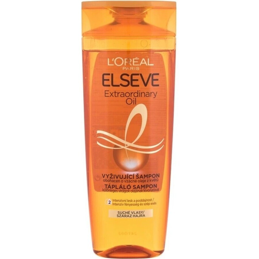 ELSEVE EXTRAORDINALY OIL 1×250 ml, shampooing pour cheveux secs