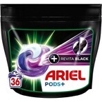 Ariel All-in-1 PODS Revita Revita All-in-1 PODS Revita Nero, Capsule gel di lavaggio, 36 lavaggi 1×36pz, Capsule gel di lavaggio