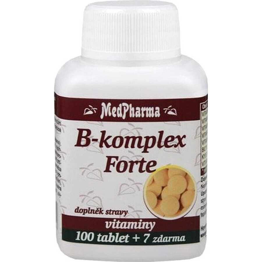 MedPharma B-complex Forte 1×37 tbl, voedingssupplement